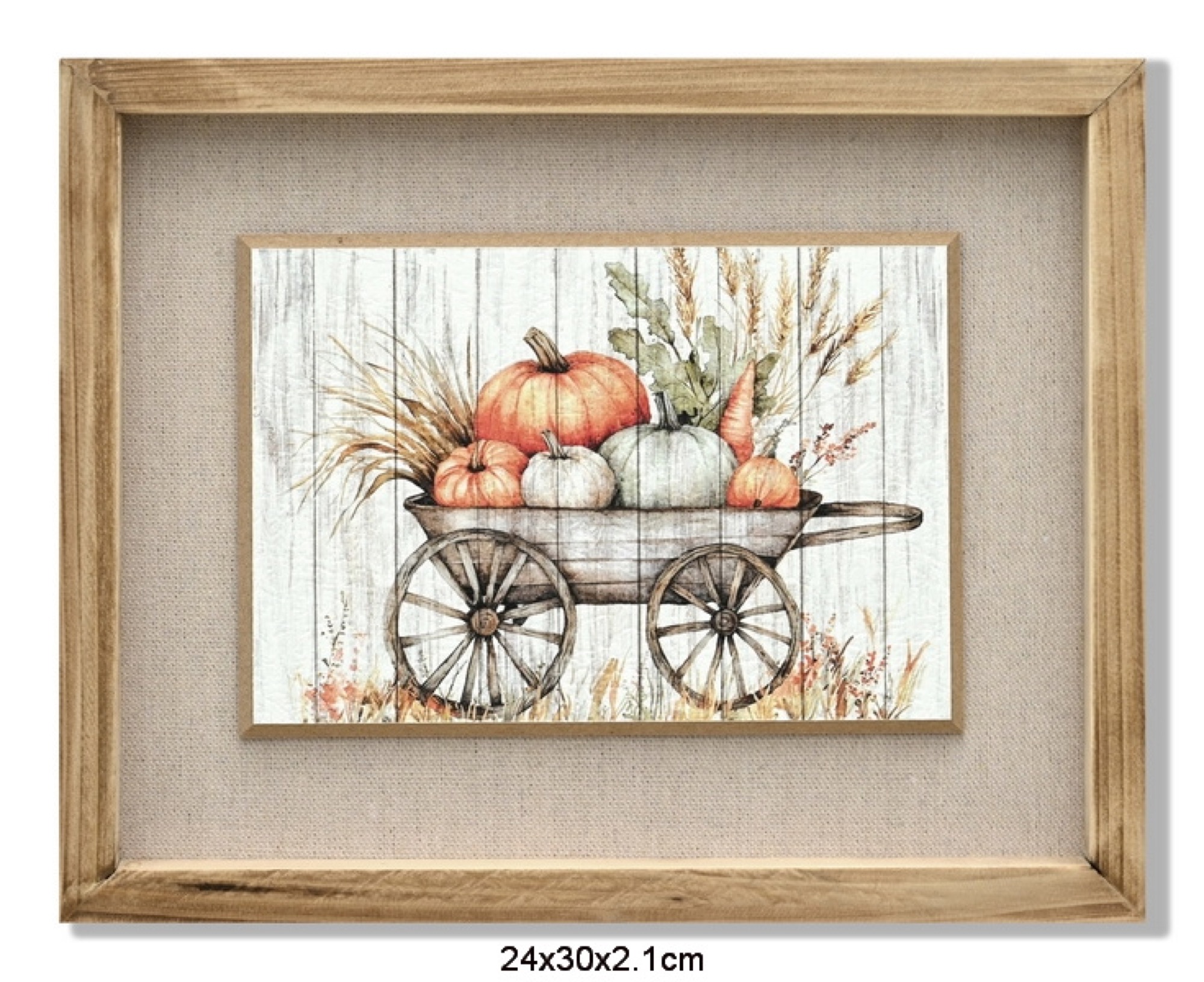 Canvas wall art format for trade interiors
